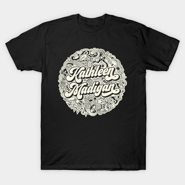 Vintage Circle - Kathleen Madigan T-Shirt by Warred Studio